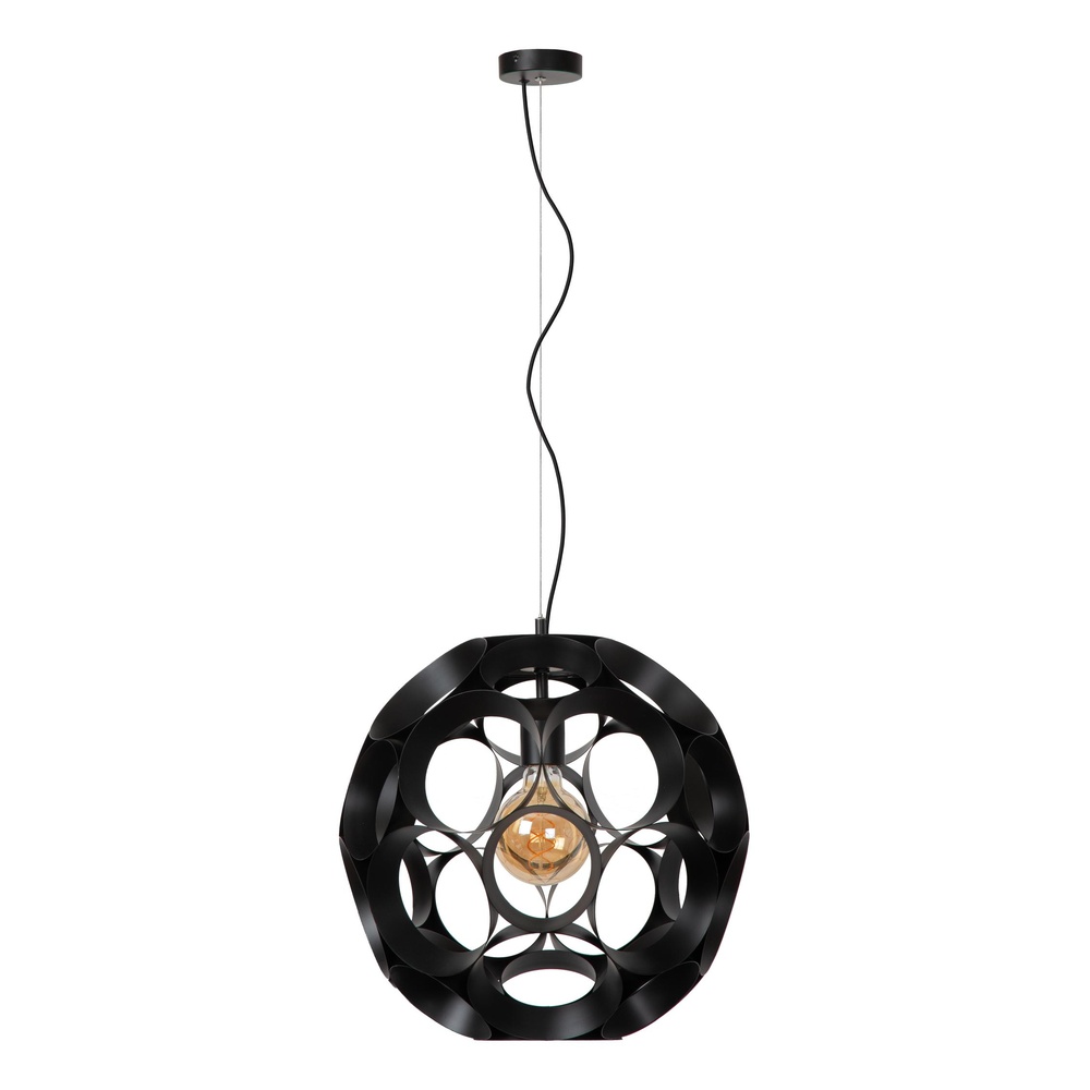 Lucide Unieke hanglampHannelore Ø 40cm zwart - 10423/40/30